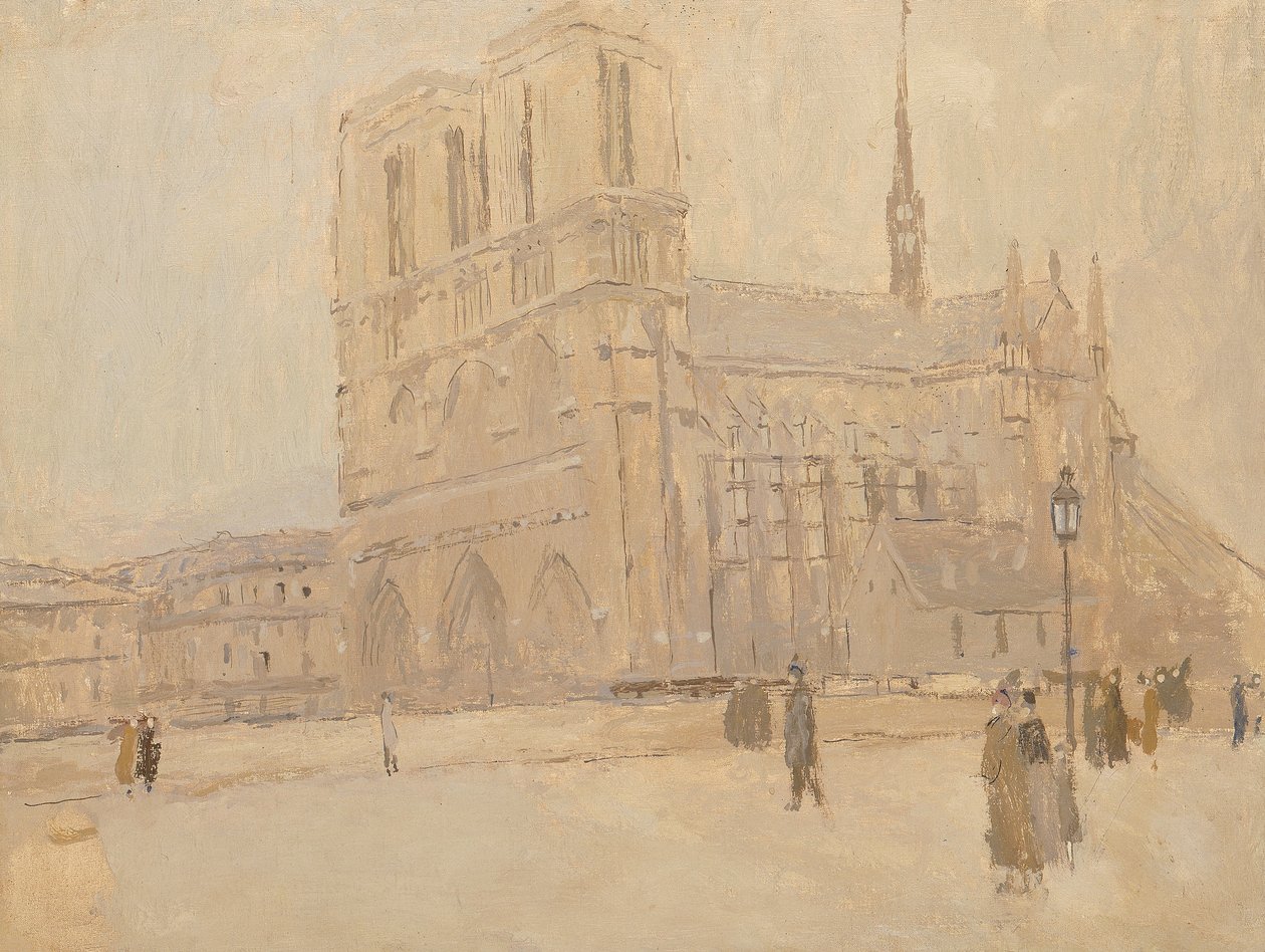 Notre Dame in Winter, s.d. de Frank Edwin Scott