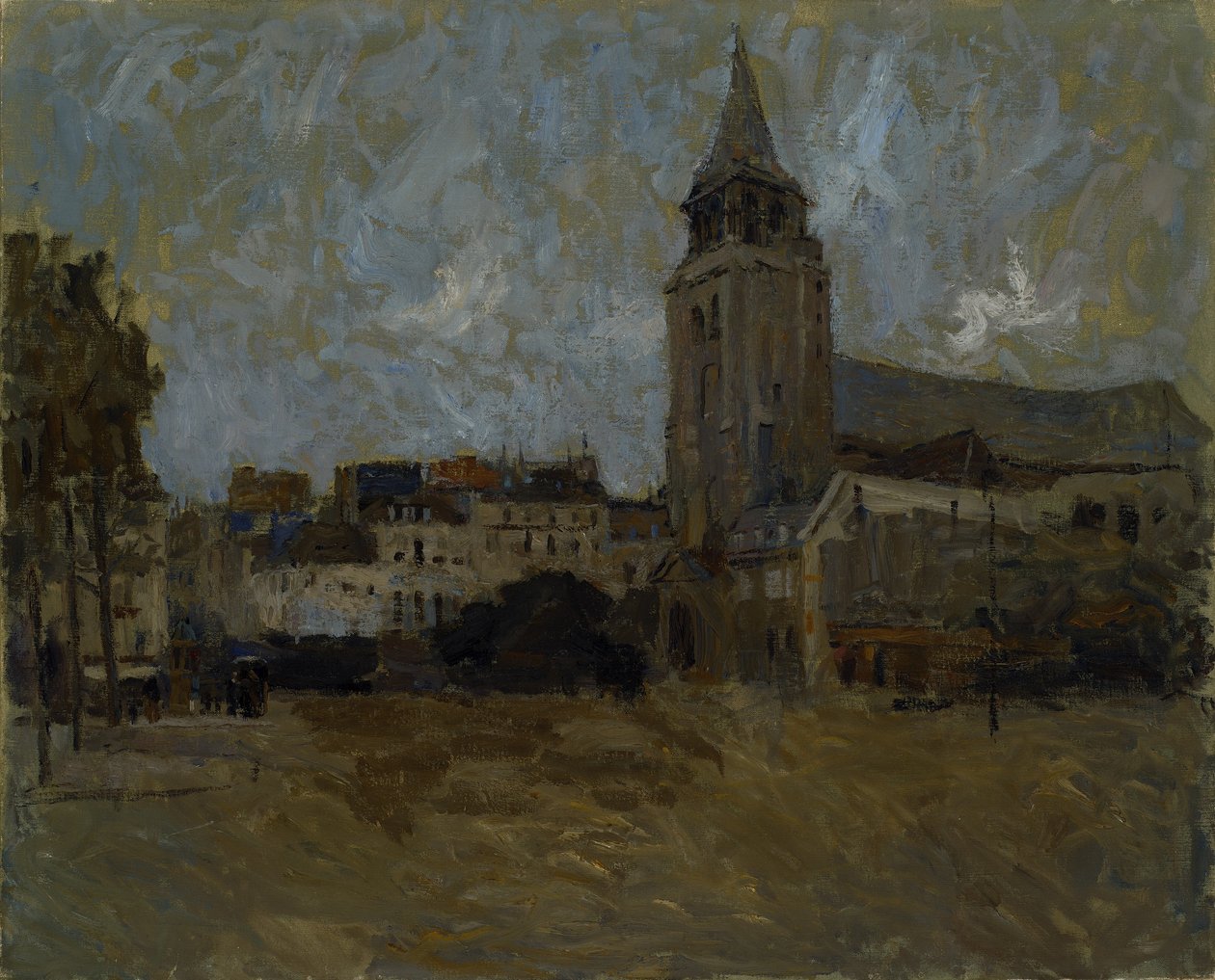 Praça St. Germain des Pres de Frank Edwin Scott