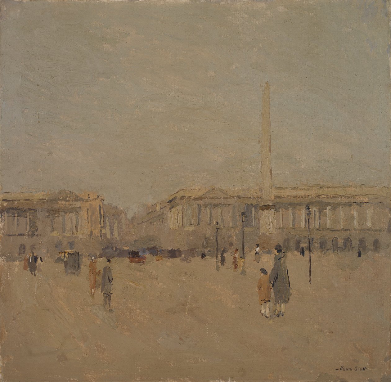 Place de la Concorde n. II, s.d. de Frank Edwin Scott