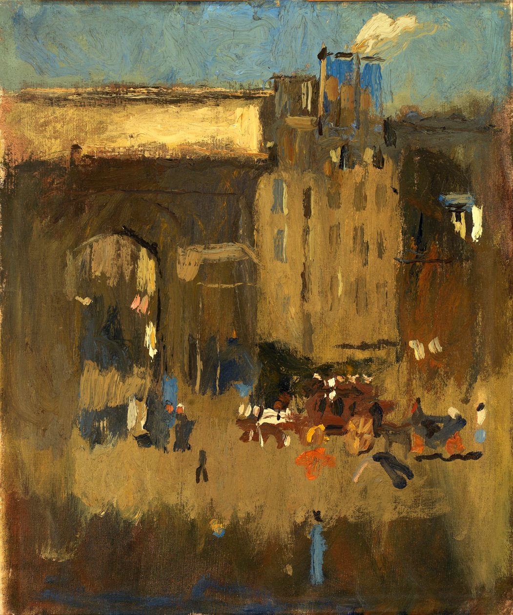 Porta de São Martinho e sepultamento de Frank Edwin Scott