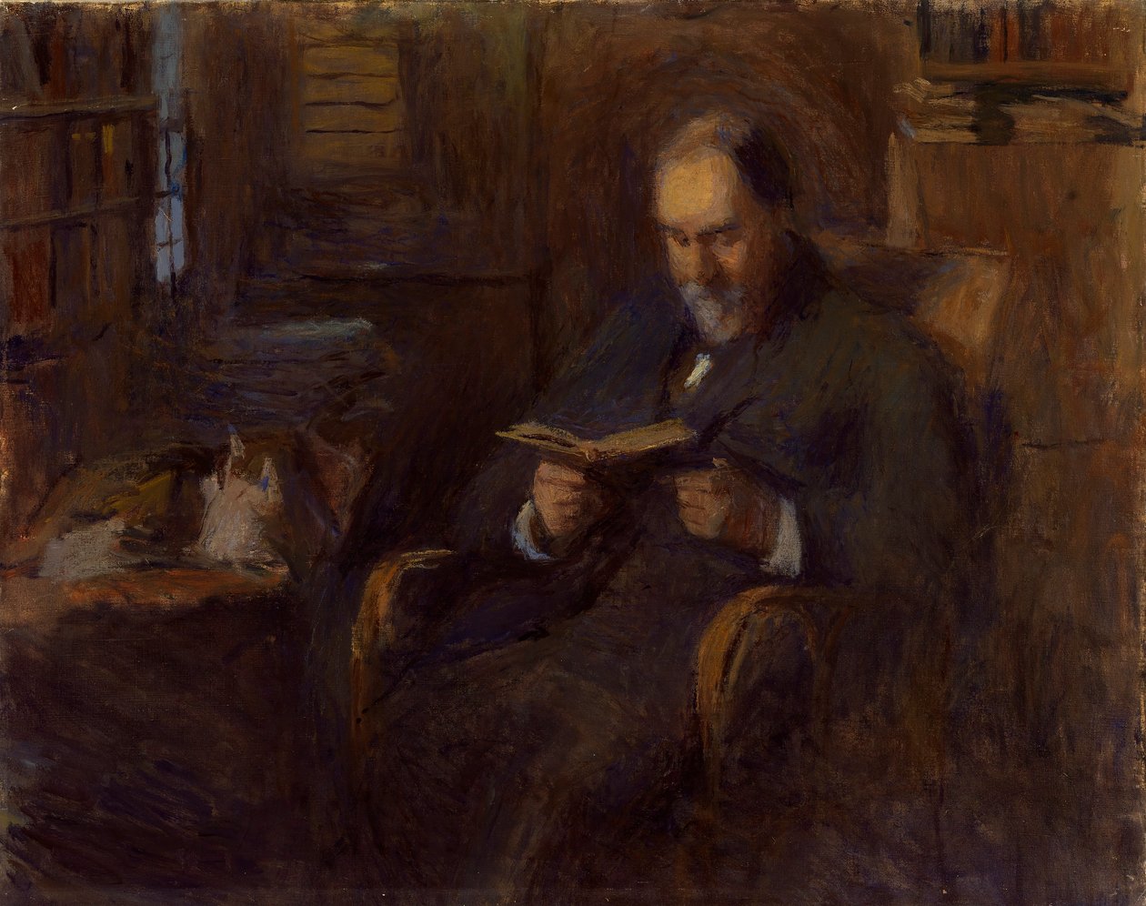 Retrato de Sanford Saltus de Nova Iorque de Frank Edwin Scott