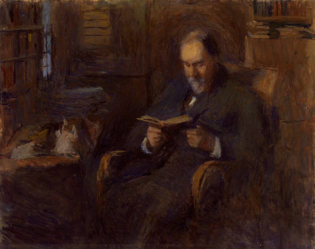 Retrato de Sanford Saltus de Nova York, ca. 1915. de Frank Edwin Scott