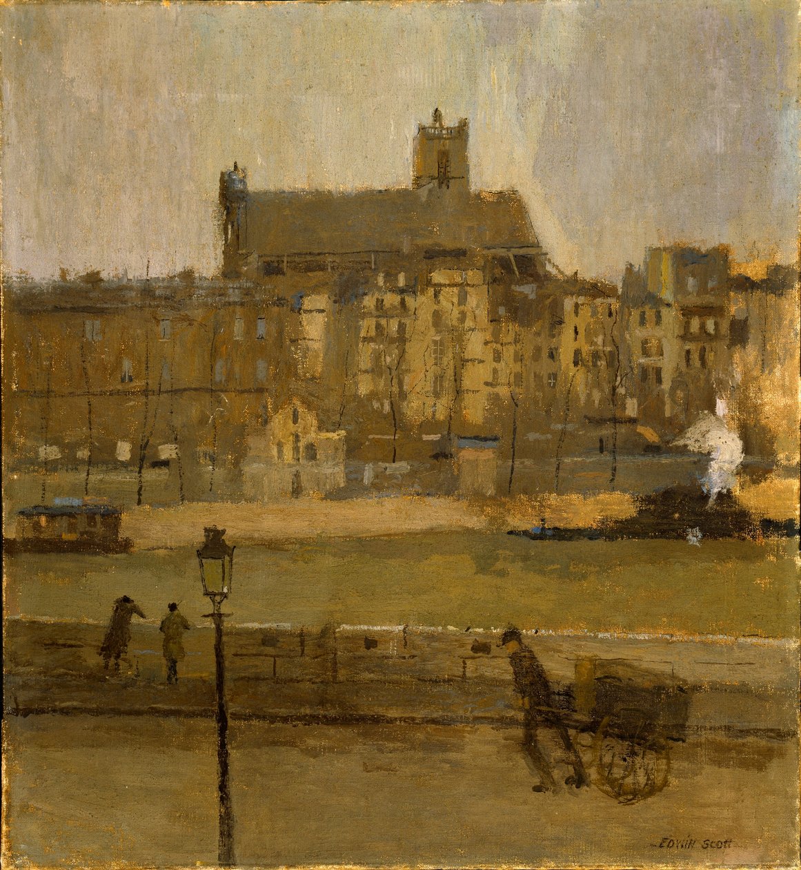 Quai de la Seine, Igreja de São Gervais de Frank Edwin Scott