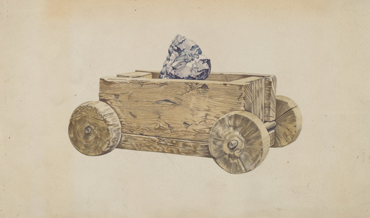 Carrinho do Mineiro, c. 1937. de Frank Eiseman