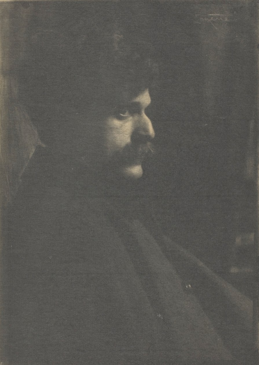 Retrato de Alfred Stieglitz, c. 1899. de Frank Eugene