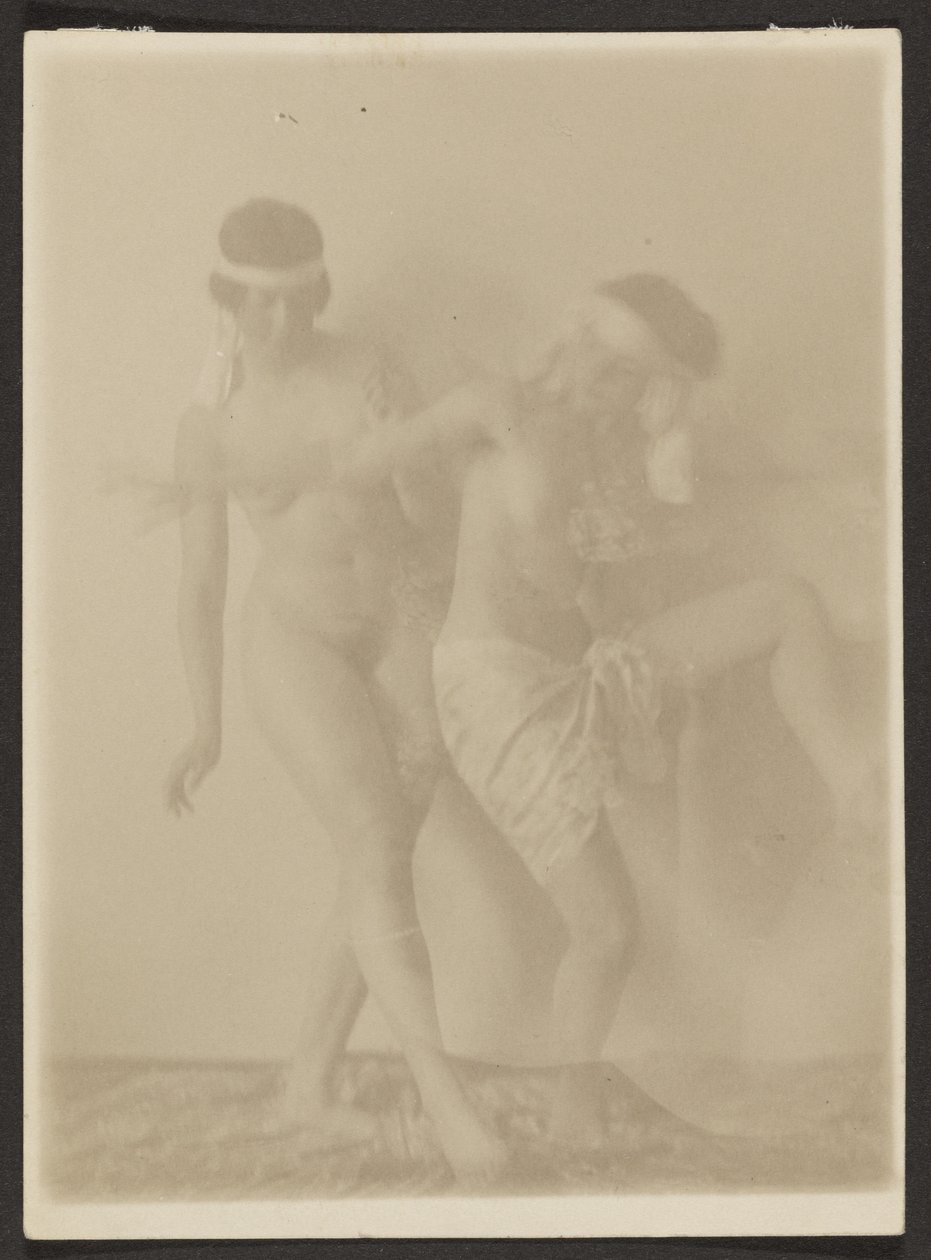 [Duas bailarinas nuas]. de Frank Eugene