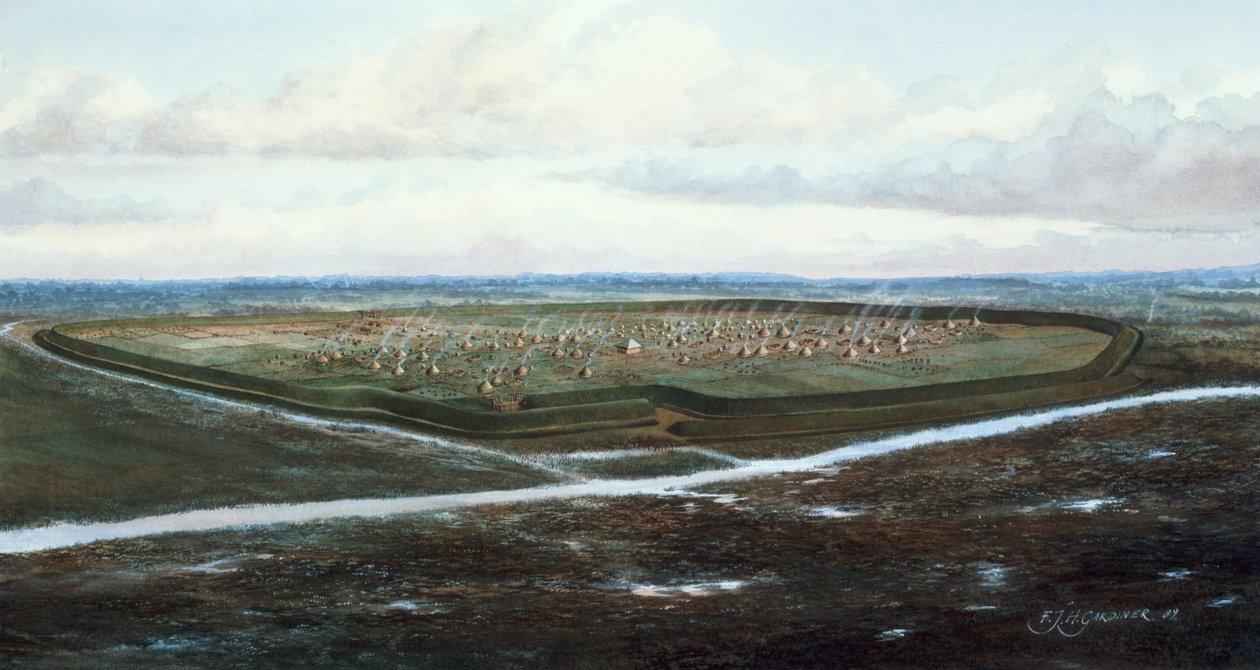 Uphal Camp, Londres, c100 aC. de Frank Gardiner