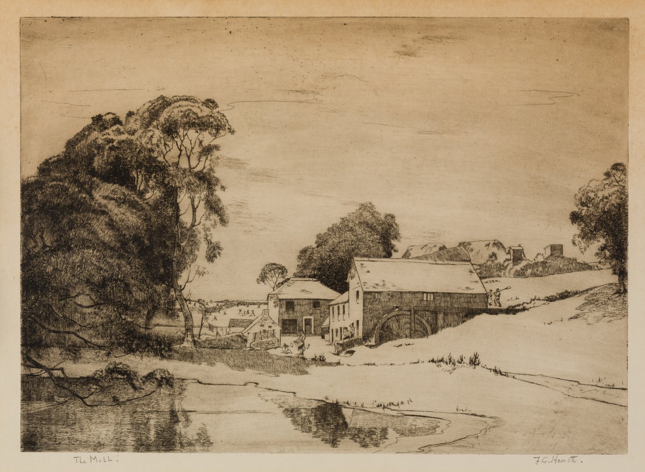 Fábrica de Clapper, Lamorna de Frank Gascoigne Heath