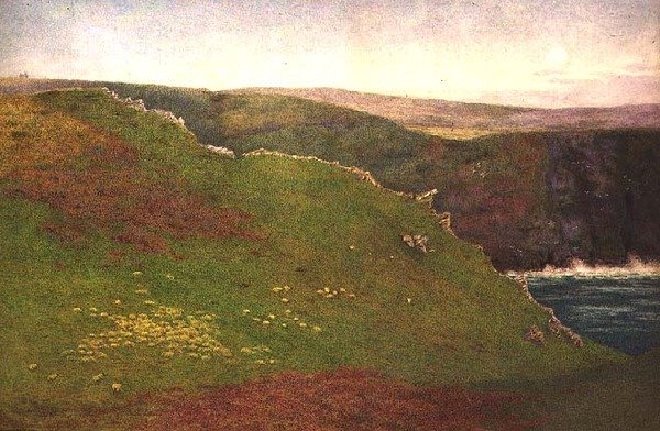 Vista na Costa da Cornualha de Frank Goodwin