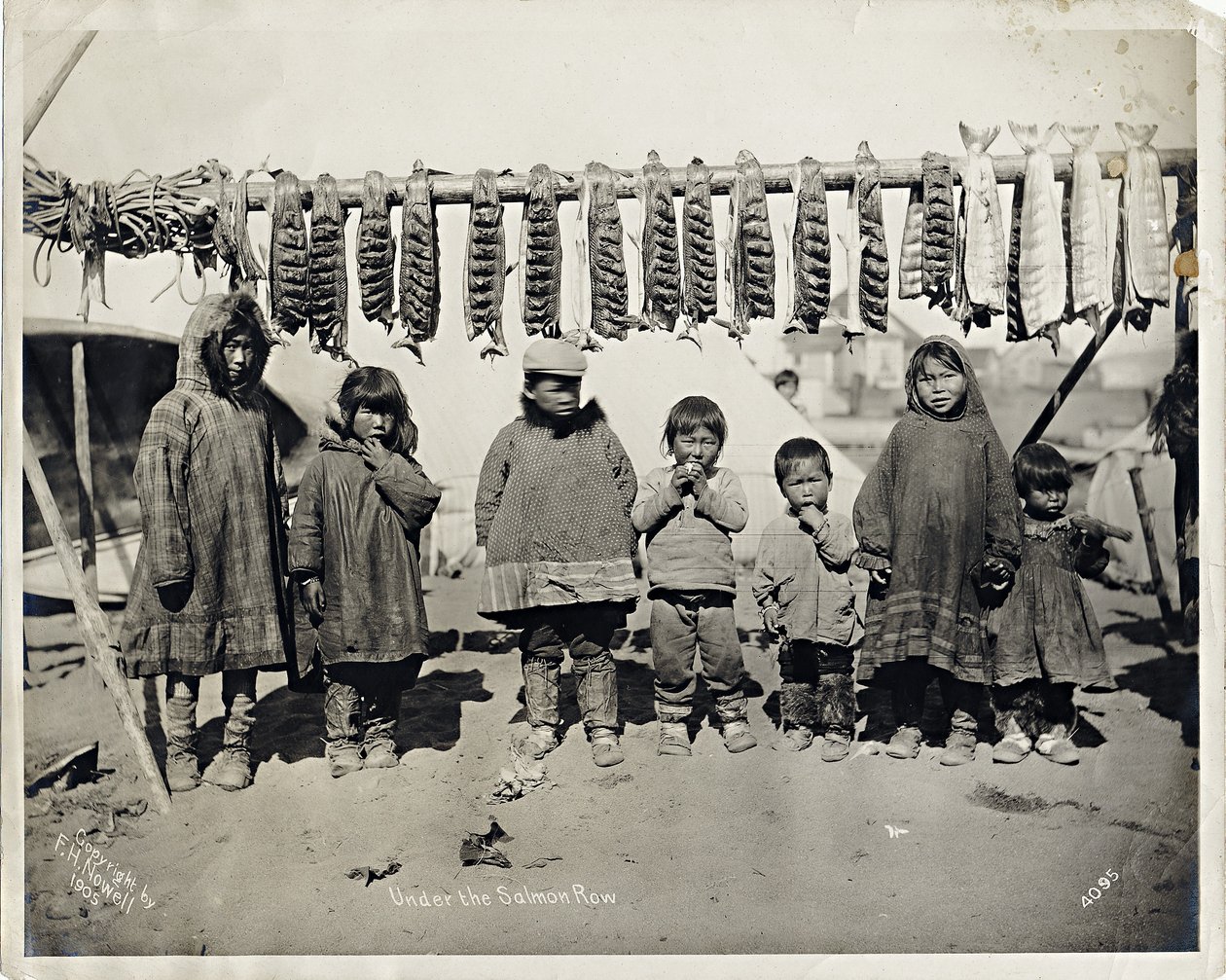 Debaixo da Fileira do Salmão de Frank H. Nowell