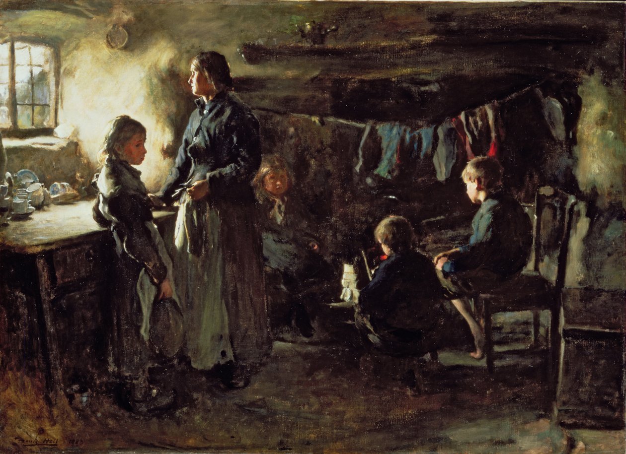 Esperança, 1883 de Frank Holl