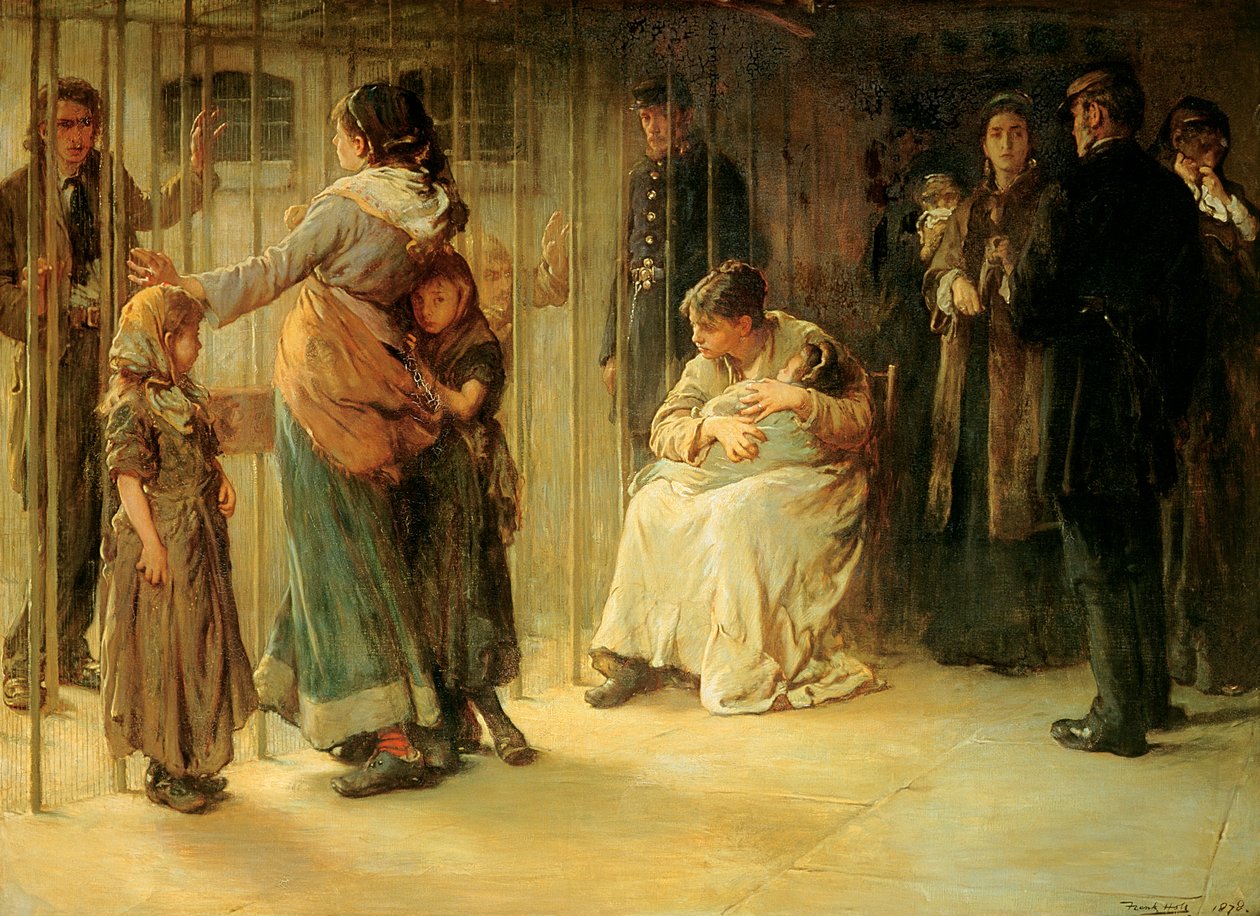 Newgate: Committed for Trial, 1878 de Frank Holl