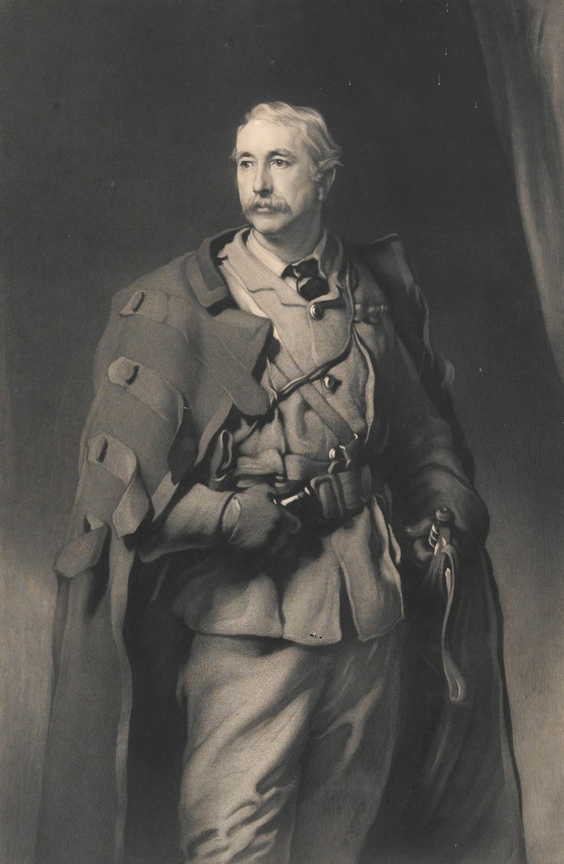 Sir Garnet Wolseley, 1884 (fotogravura) de Frank Holl