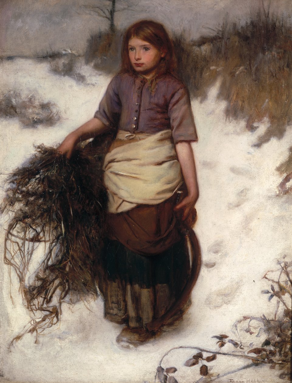 Inverno de Frank Holl