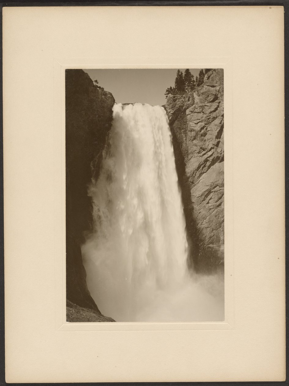 Grandes Cataratas do Yellowstone de Frank Jay Haynes
