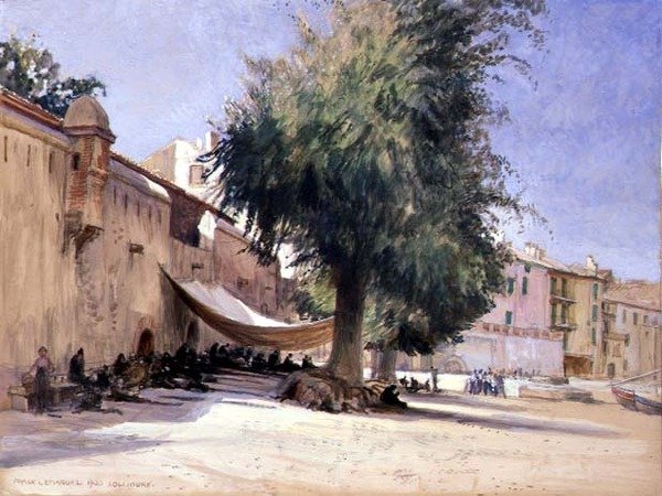 Net Menders, Collioure de Frank Lewis Emanuel