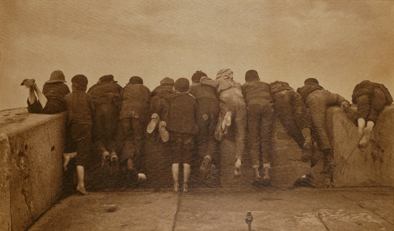 Excitação, c.1889 (foto sépia) de Frank Meadow Sutcliffe