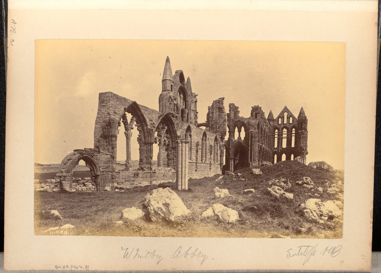 Abadia de Whitby de Frank Meadow Sutcliffe