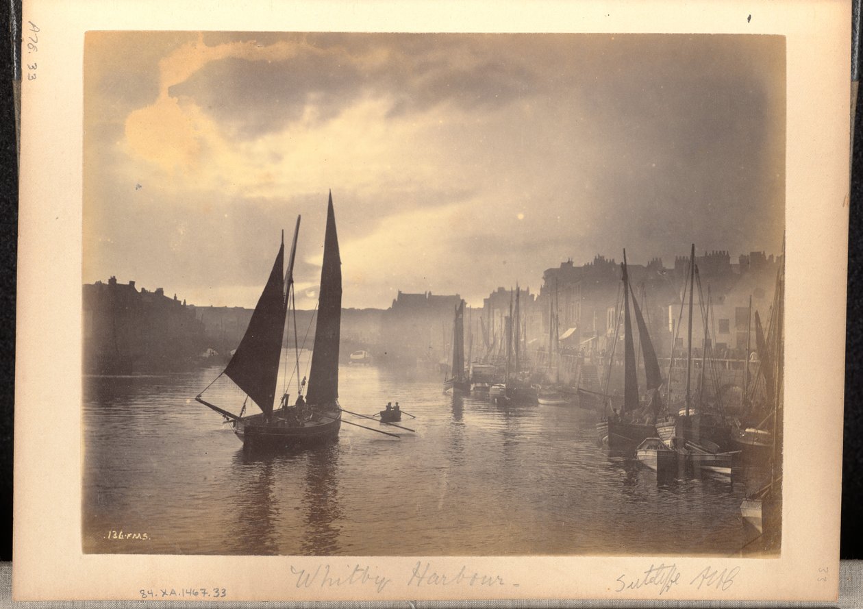 Porto de Whitby de Frank Meadow Sutcliffe