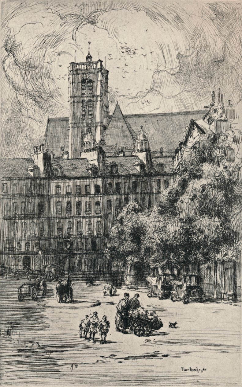 Praça Baudoyer, 1915 de Frank Milton Armington