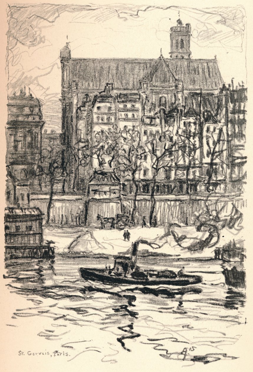 St Gervais, 1915 de Frank Milton Armington