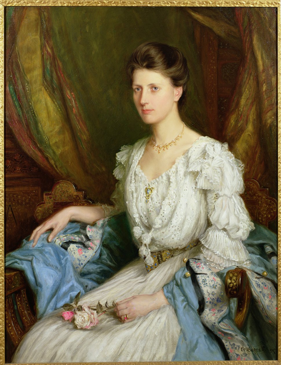 Retrato de uma senhora eduardiana, Rosalie Sinclair de Frank Moss Bennett