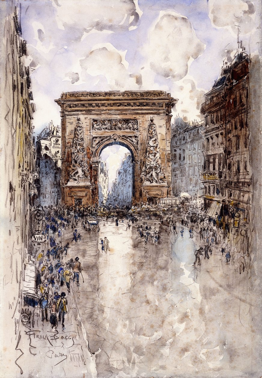 La Porte St. Denis, Paris, de Frank Myers Boggs