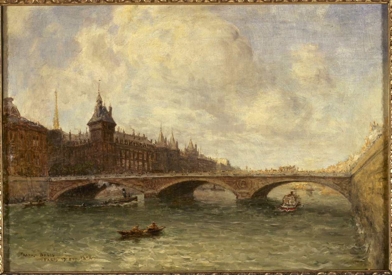 O pont au change e o quai de l