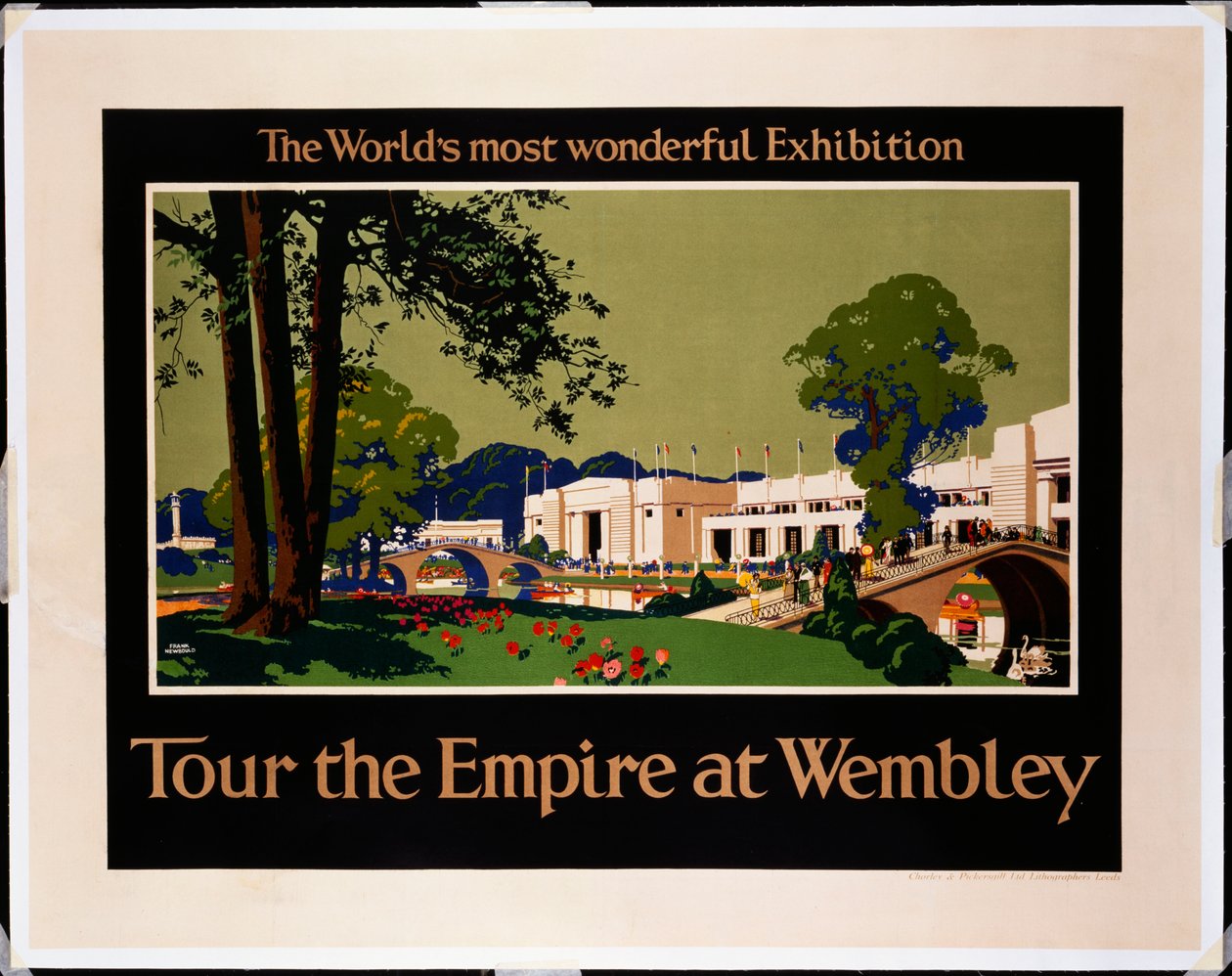 Visita ao Império em Wembley de Frank Newbould