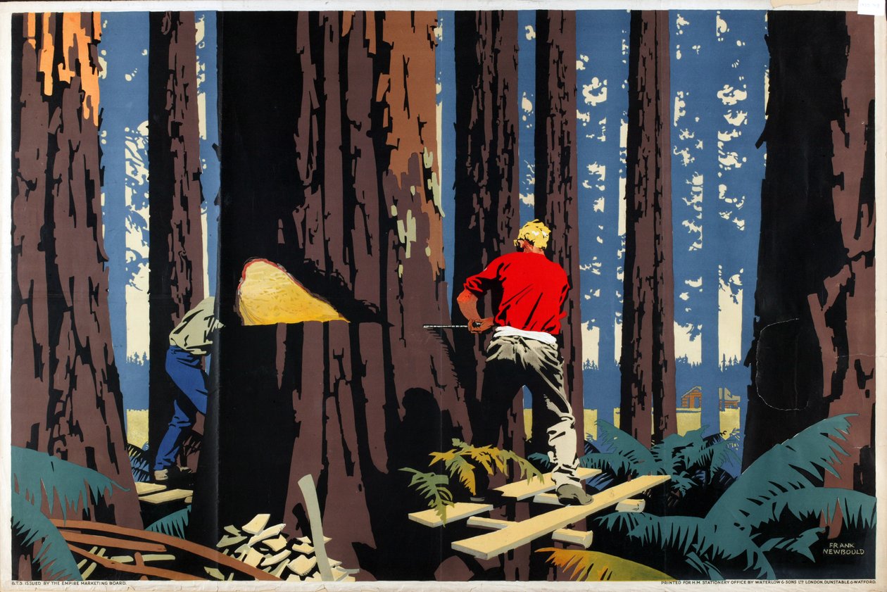 Sem título (litografia a cores) de Frank Newbould