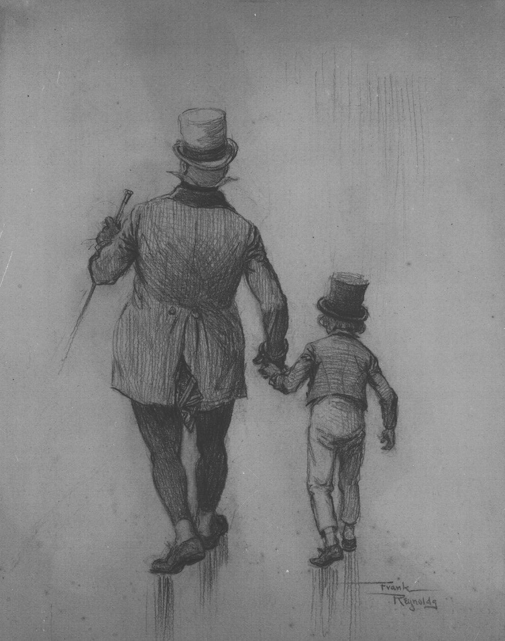 David Copperfield e o Sr. Micawber de Frank Reynolds