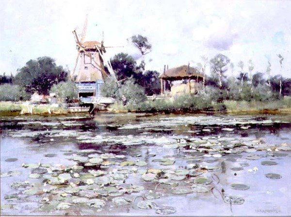 Uma lagoa de moinho de Frank Richards
