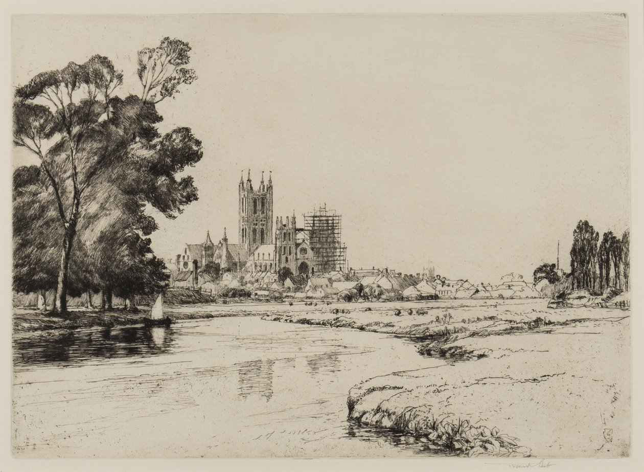 Canterbury dos prados, 1930 de Frank Short