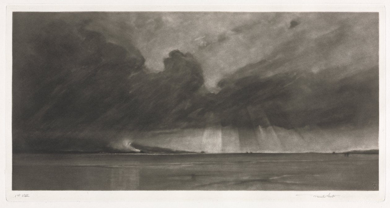 Cloud March sobre as areias de Dee de Frank Short