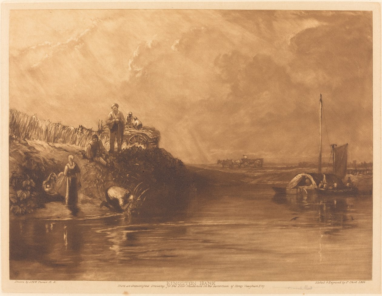 Kingston Bank, nº 2, 1896. de Frank Short