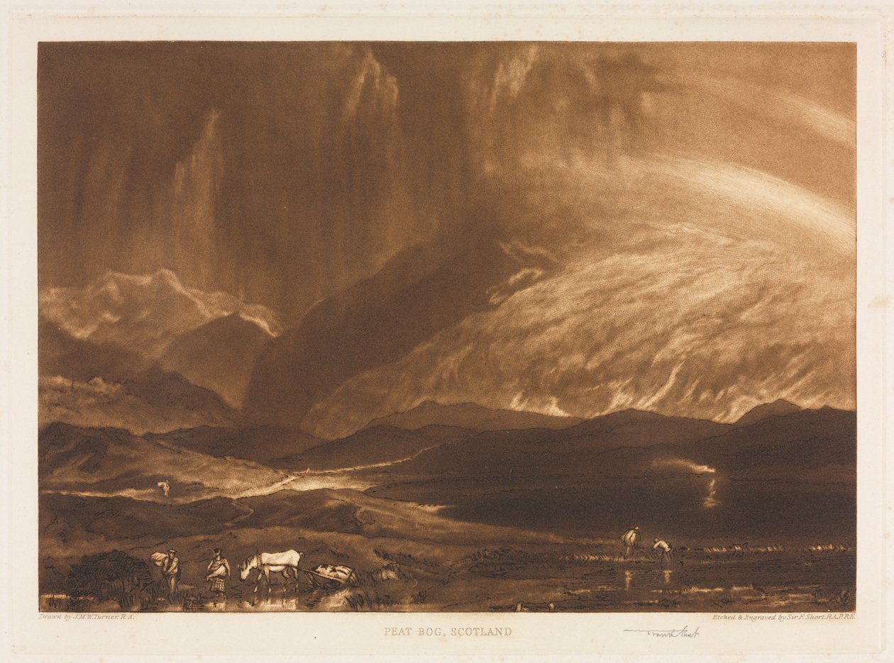 Peat Bog, Escócia de Frank Short