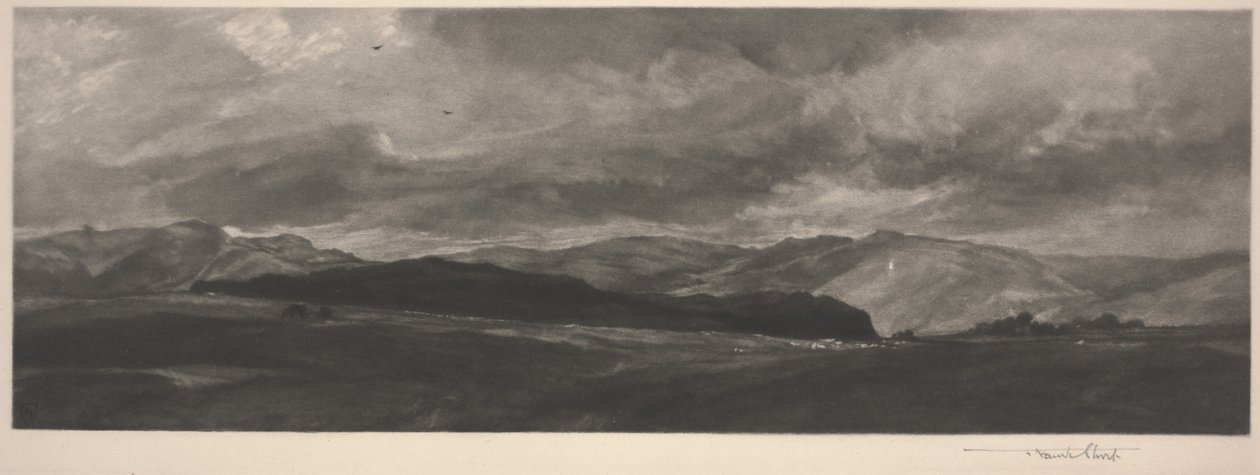 Shap Fells, c.1902 de Frank Short