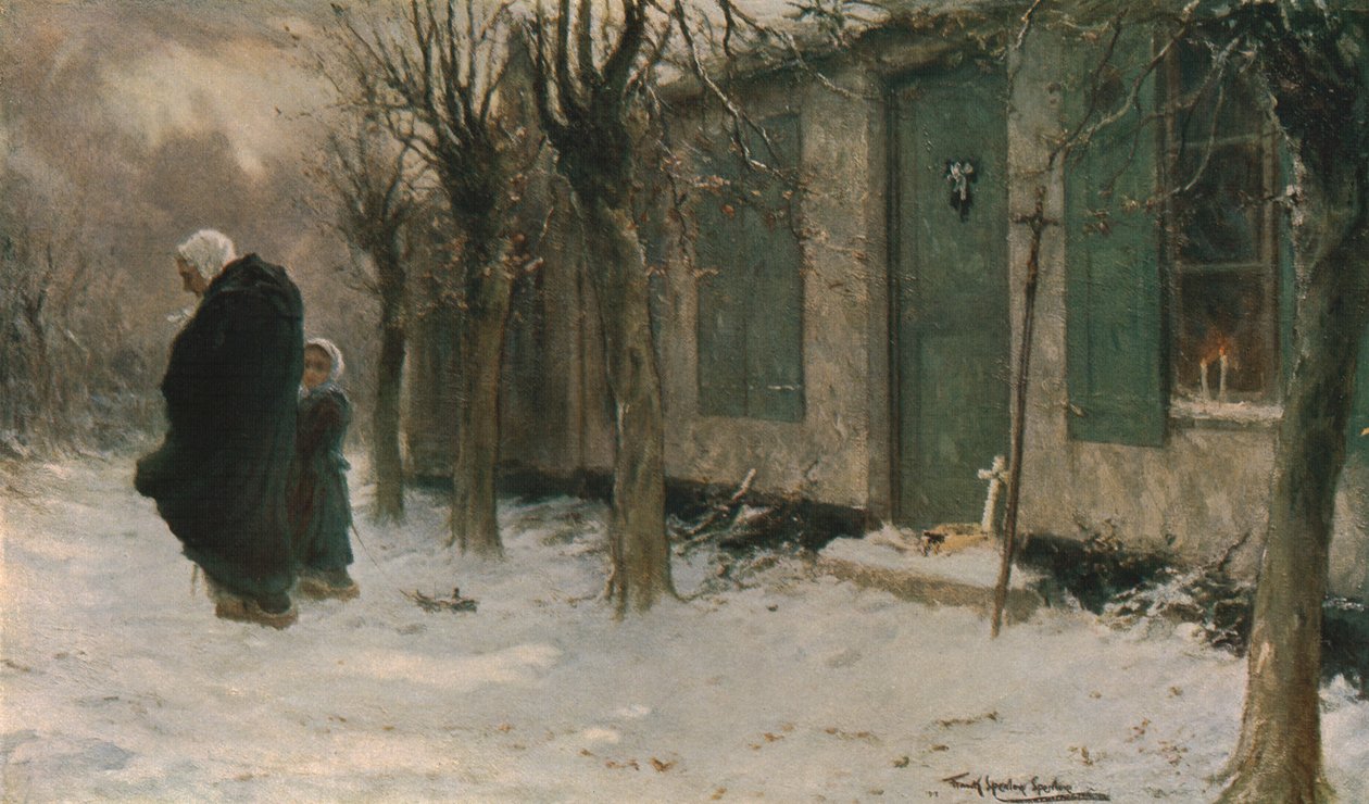 As persianas verdes: Viaticum, Bélgica, 1918, c1930. de Frank Spenlove Spenlove