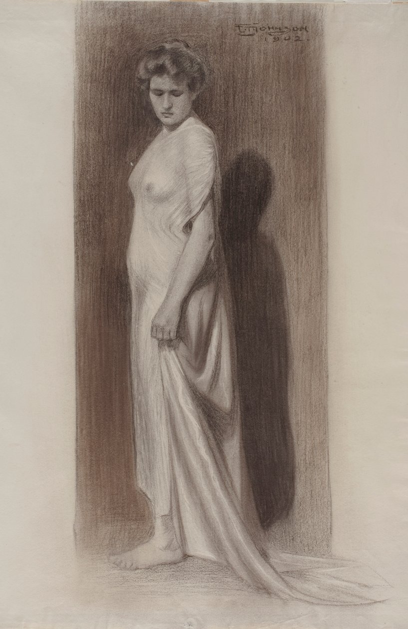Figura feminina de Frank Tenney Johnson