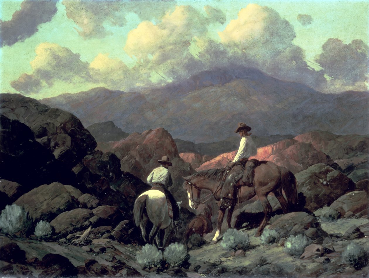 Para o país de Jackson Hole de Frank Tenney Johnson