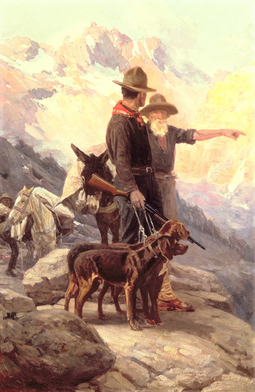 The Mountain Hunt de Frank Tenney Johnson