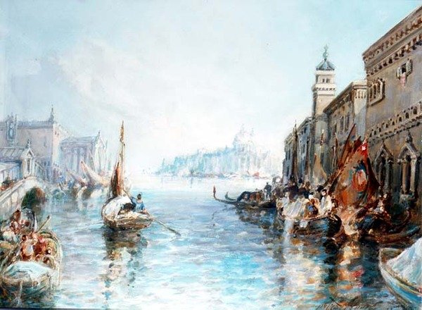 Veneza (um de um par) de Frank Wasley