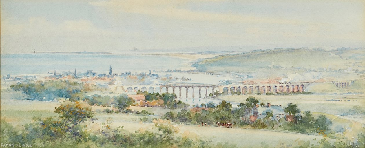 Berwick (aguarela) de Frank Watson Wood