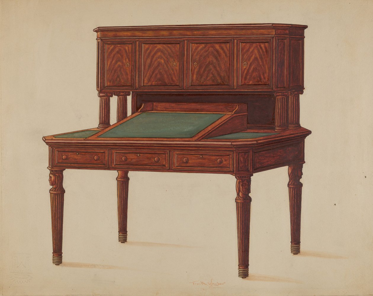 Mesa de Frank Wenger