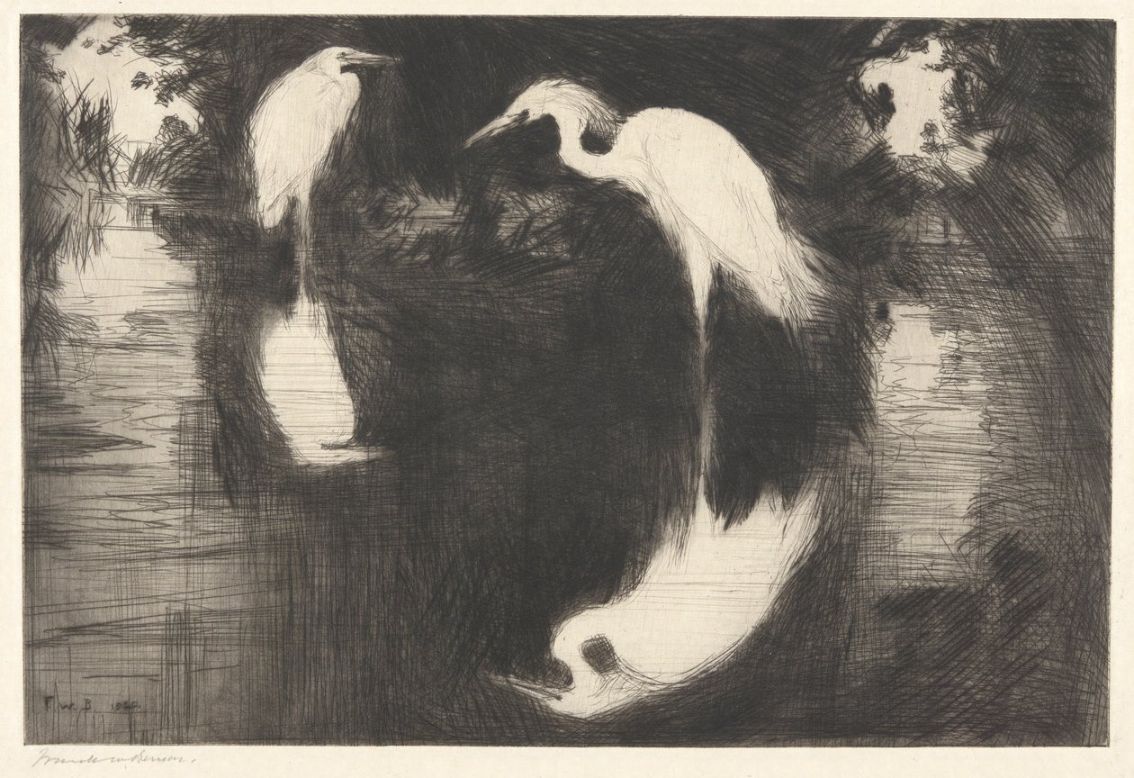Dark Pool P. 189 Pub.St. de Frank Weston Benson