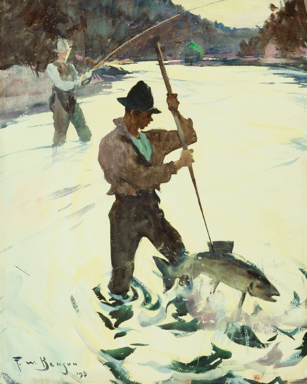 Pesca de Lança de Frank Weston Benson