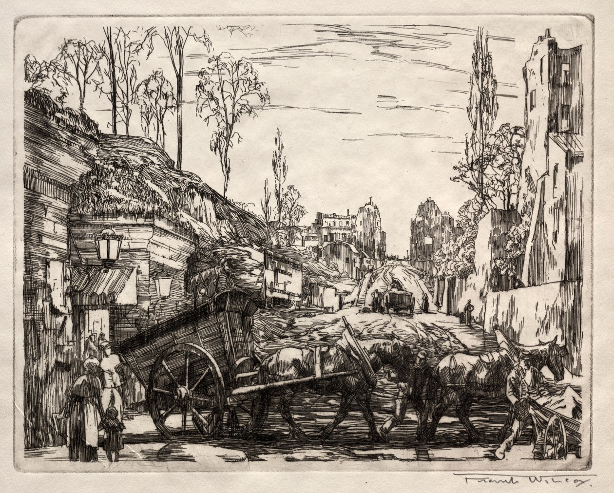 Portão de Paris de Frank Wilcox