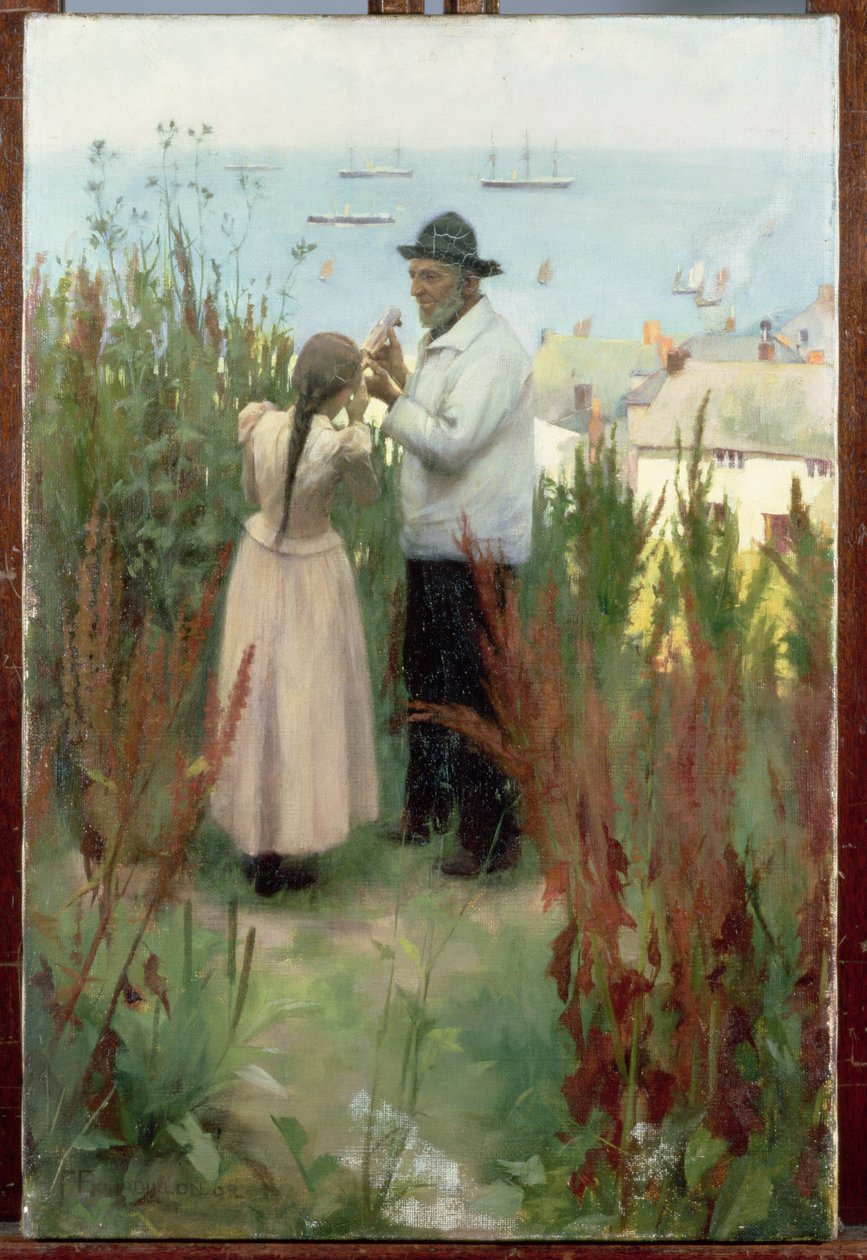 Do outro lado do porto, 1892 de Frank Wright Bourdillon