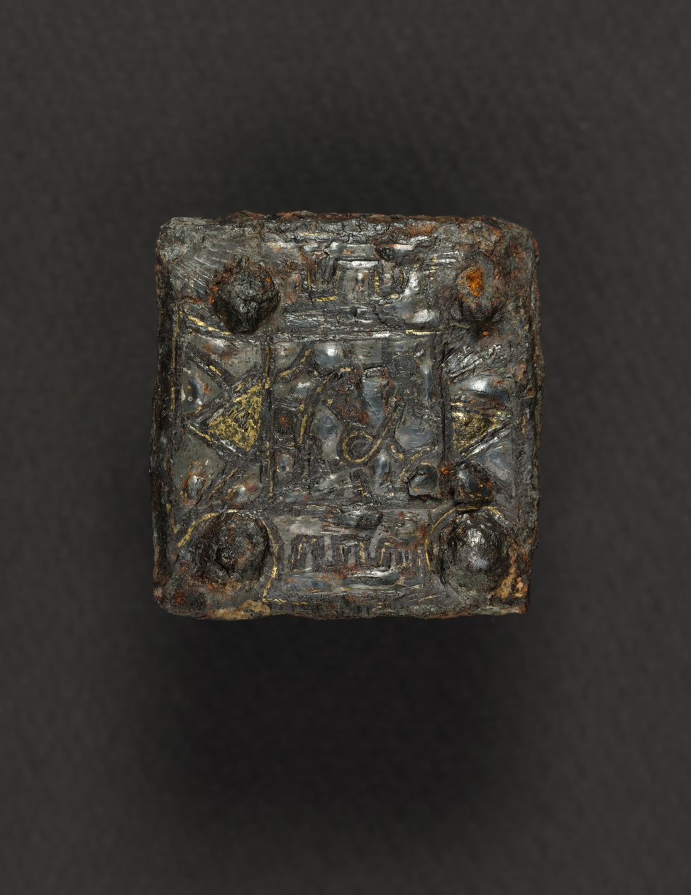 Placa da correia, 600s de Frankish School