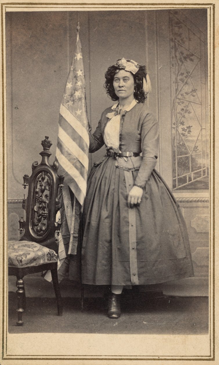 Emma Marsh, c. 1861 (foto) de Franklin Benjamin Gage